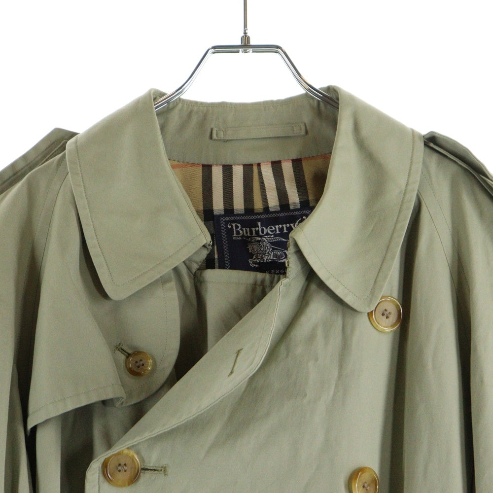 ✨希少✨バーバリー ヴィンテージ 裏地ノバチェック トレンチコート　ベルト付き Burberrys トレンチコートベルト付き裏地ノバチェックヴィンテージ