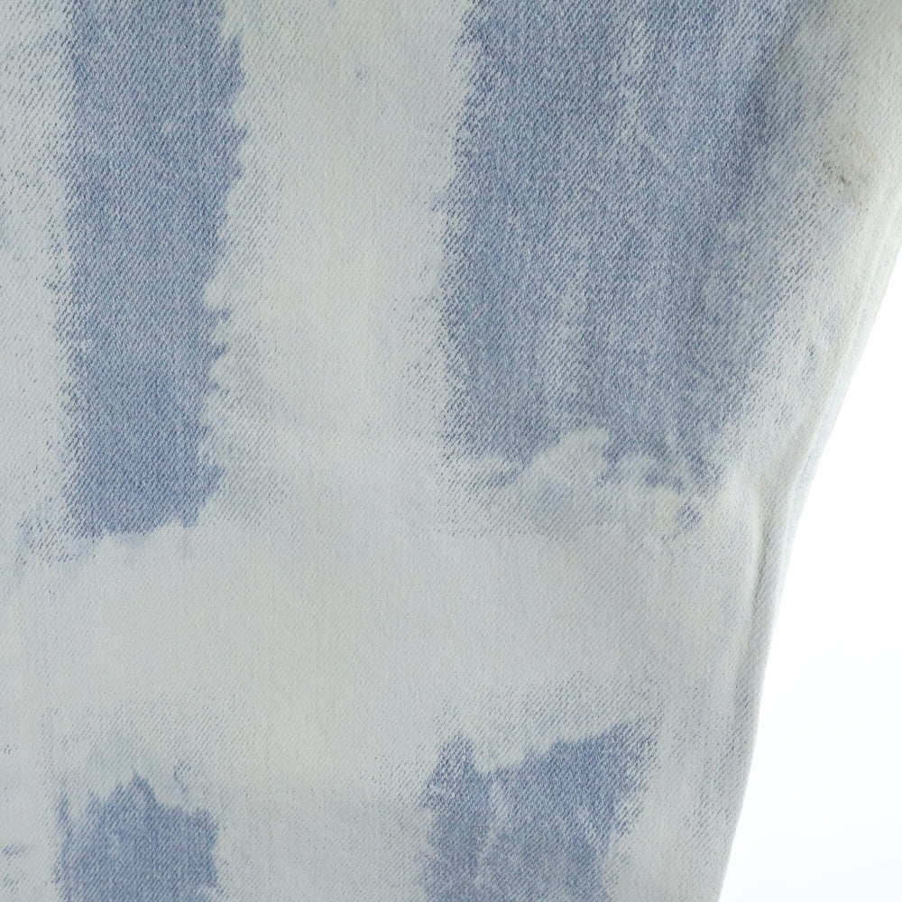 Levi's(リーバイス) 00S VINTAGE 501 ペイント加工 両面スモールe ボタン裏359 ボタンフライストレートデニムパンツ ジーンズ インディゴ 501-01