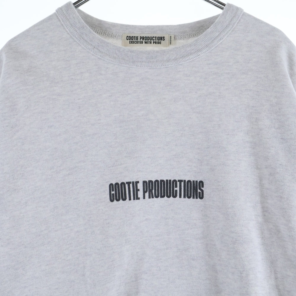 グレー プリントスウェット COOTIE COOTIE PRODUCTIONS(クーティー プロダクションズ) 22AW PRINT SWEAT