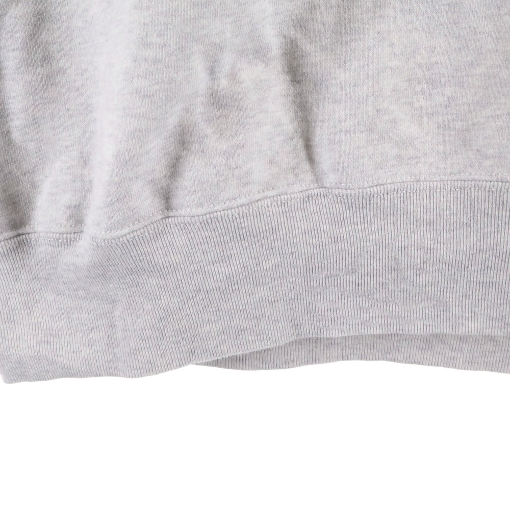 COOTIE PRODUCTIONS(クーティー プロダクションズ) 22AW PRINT SWEAT CREW (MARY）メアリー バックロゴプリント ロングスリーブ クルーネックスウェット グレー CTE-22S344