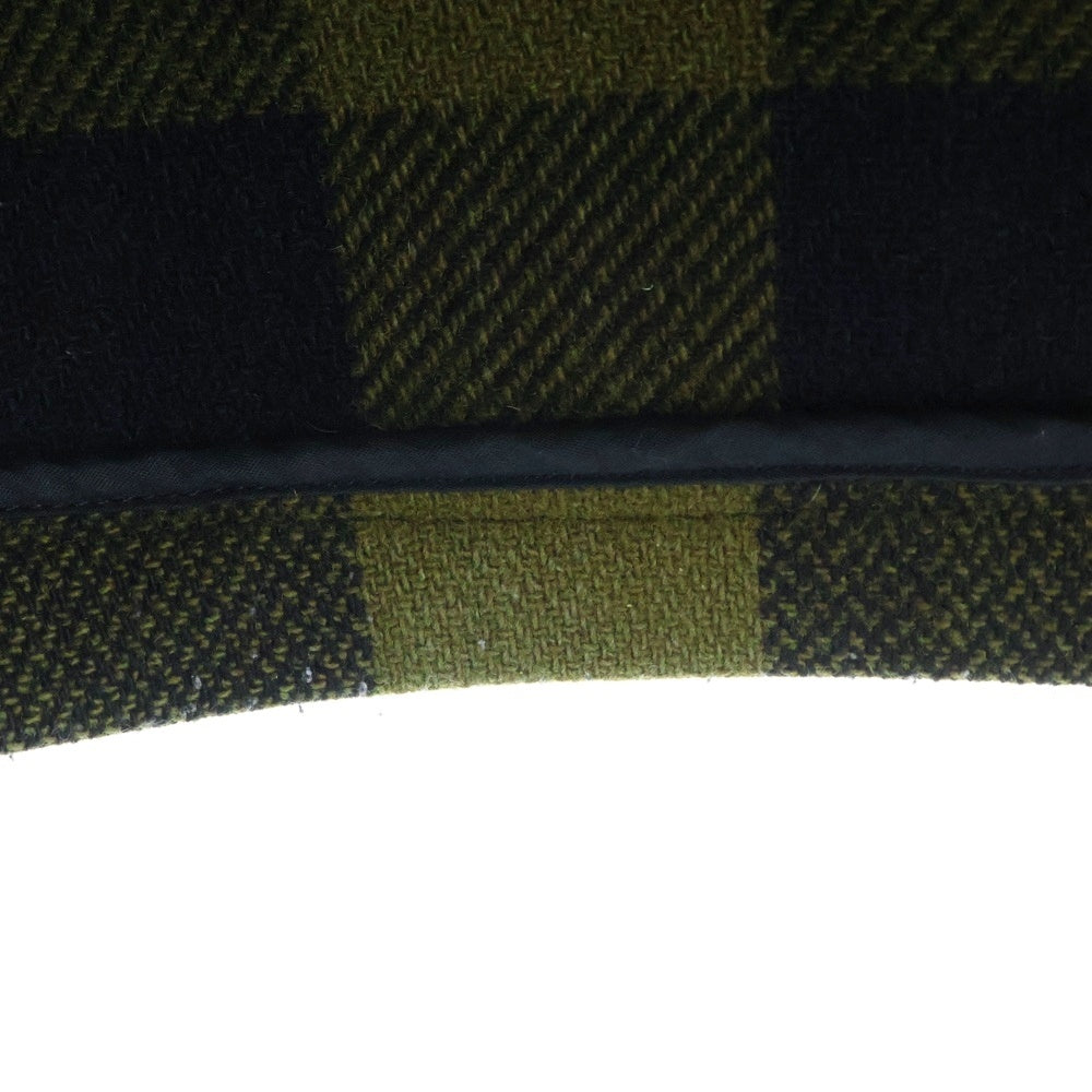 TENDERLOIN(テンダーロイン) T-BUFFALO JACKET バッファローチェック チェーンステッチ ジャケット オリーブ/ブラック