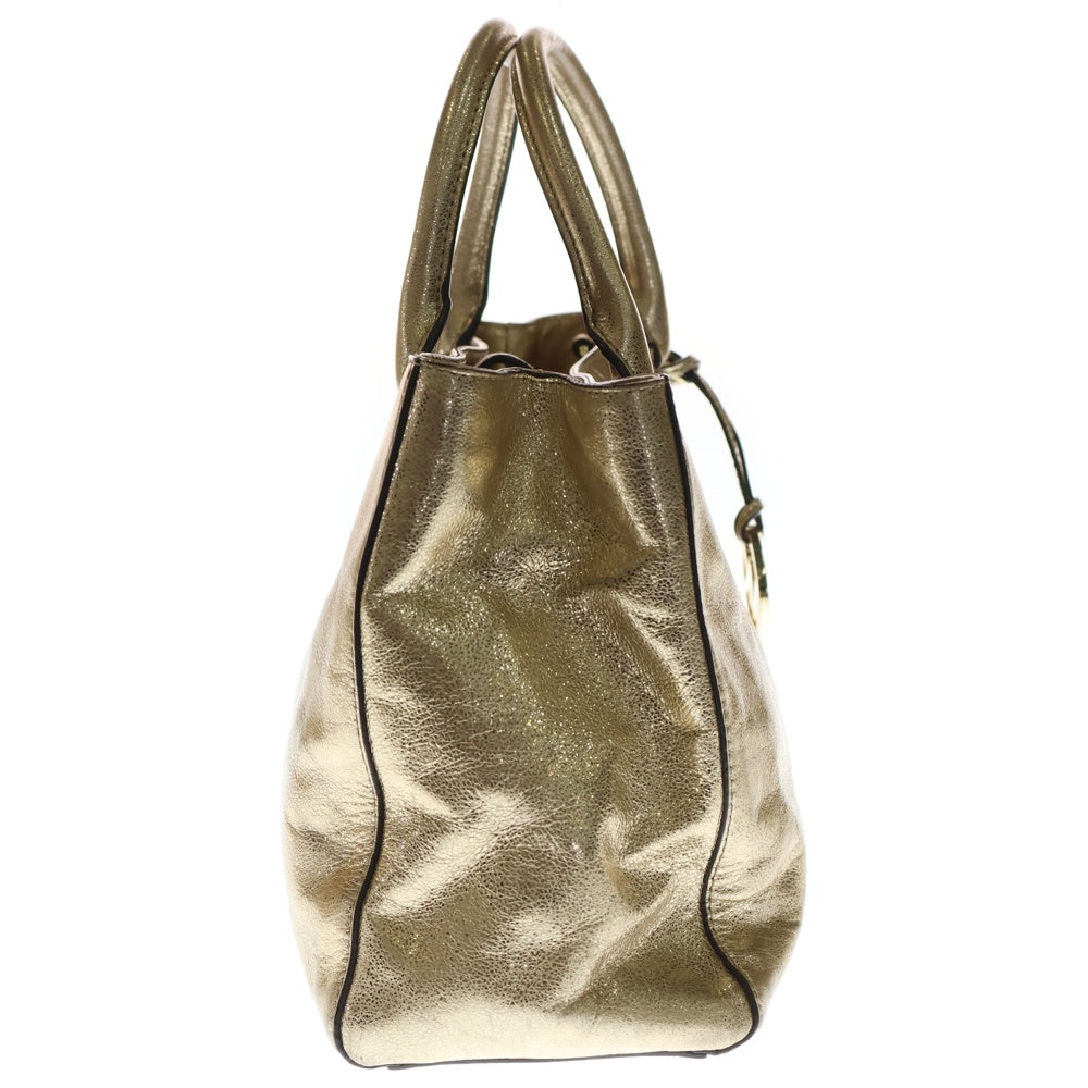 MICHAEL KORS(マイケルコース) SHEILA センタージップ クロスボディ スモール 2WAY ショルダー ハンドバッグ ゴールド 35T4G6HS5M705 レディース