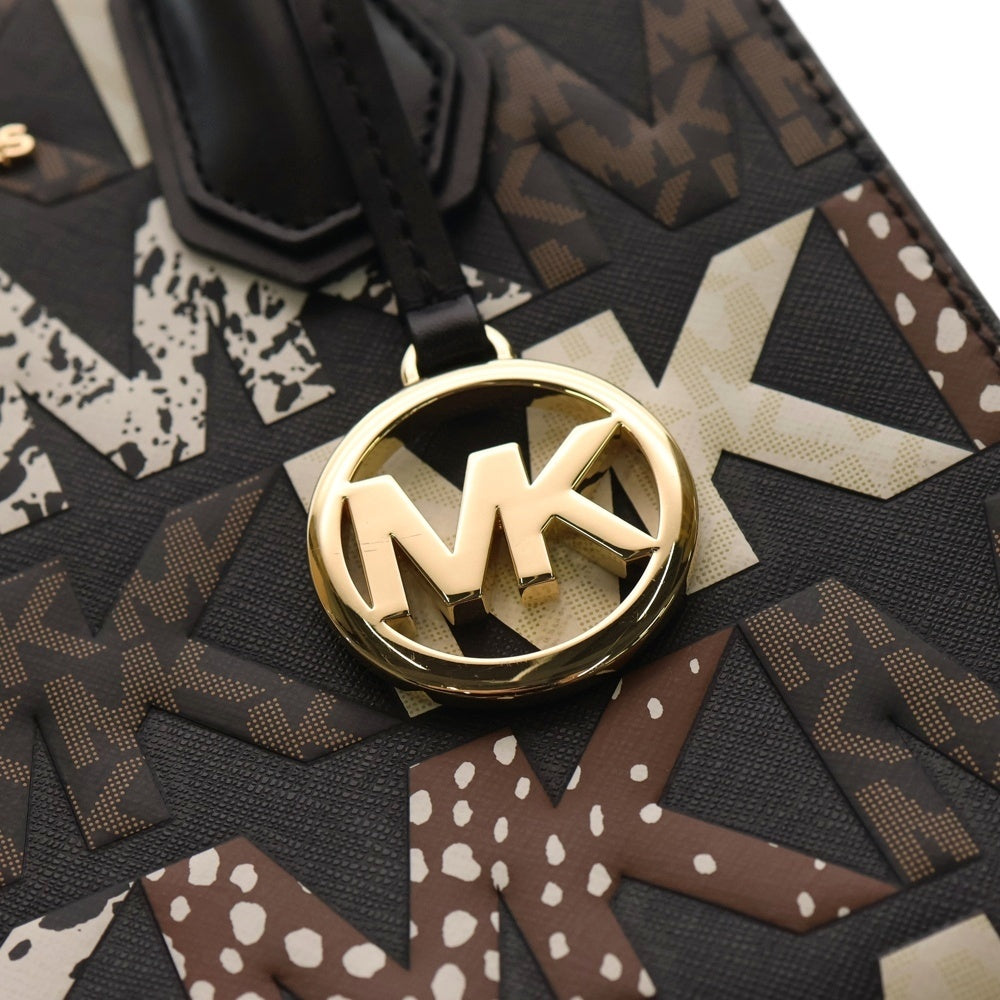 MICHAEL KORS(マイケルコース) MERCER マーサー ミディアム 総柄 ハンドバッグ マルチカラー 35F1GM9M6L レディース