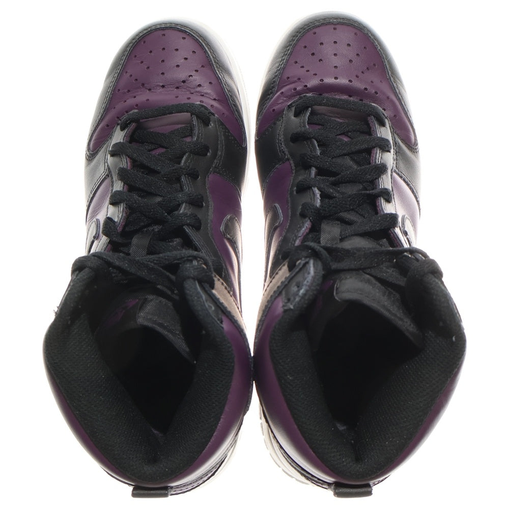 NIKE(ナイキ) ×FRAGMENT DUNK HIGH CITY PACK BEIJING フラグメント ダンク シティパック 北京 ハイカットスニーカー ブラック/パープル US10/28cm DJ0382-600