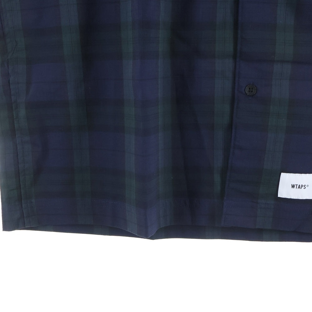WTAPS(ダブルタップス) 21SS UNION 01 SHIRT ユニオン チェック 半袖