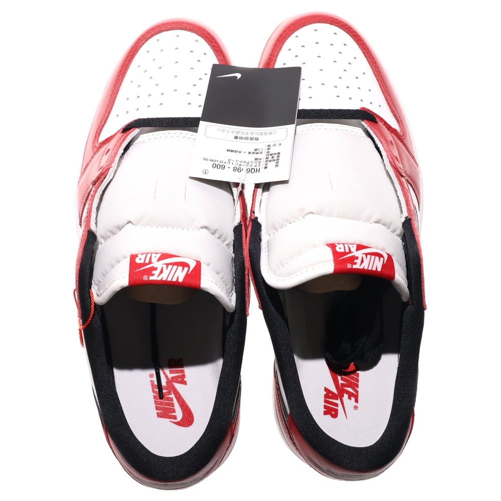 NIKE(ナイキ) AIR JORDAN 1 RETRO LOW OG CHICAGO エアジョーダン レトロ シカゴ ローカットスニーカー レッド/ホワイト US10/28cm HQ6998-600