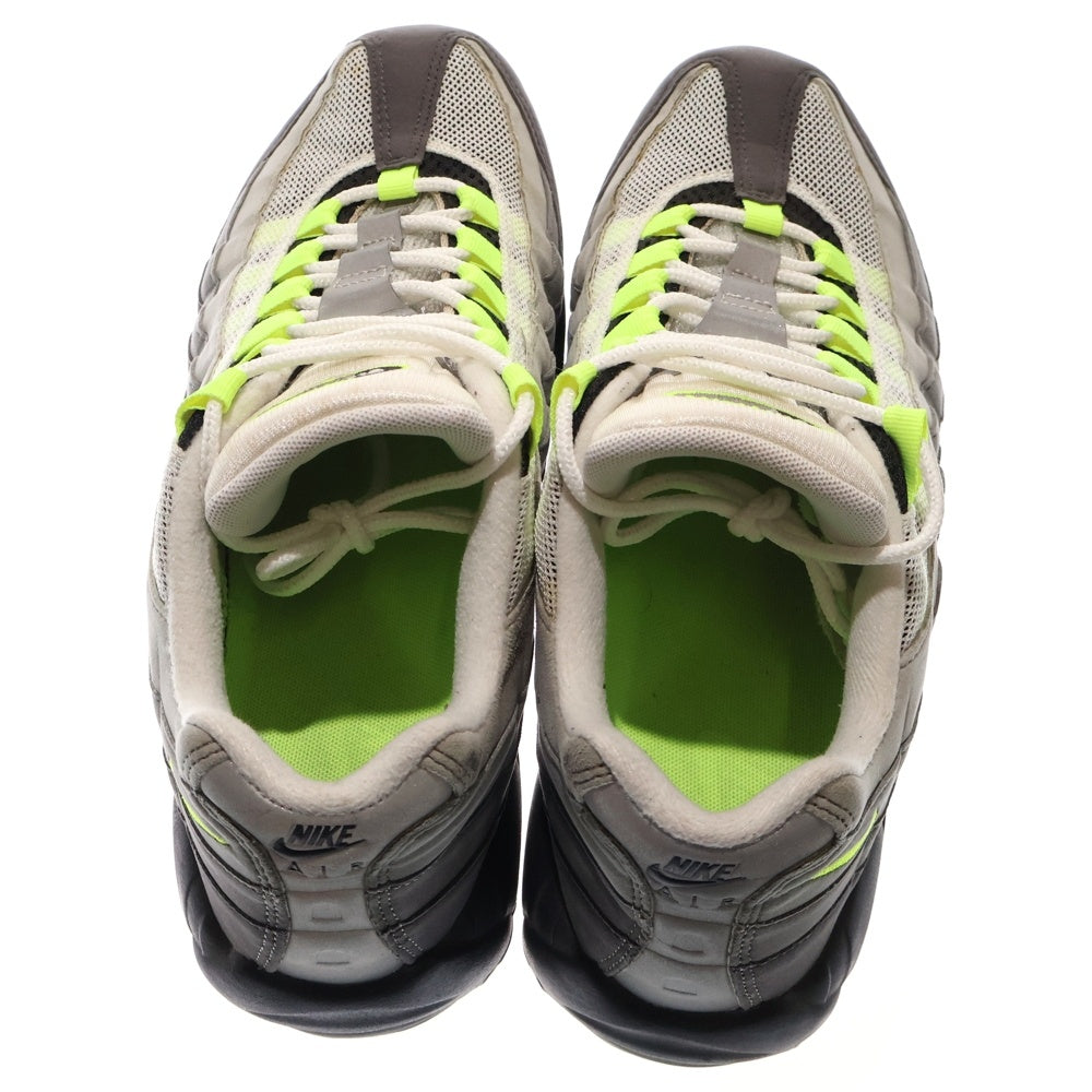 NIKE(ナイキ) AIR MAX 95 OG YELLOW GRADATION エアマックス イエローグラデ ローカットスニーカー グレー/イエロー US9.5/27.5cm 554970-071