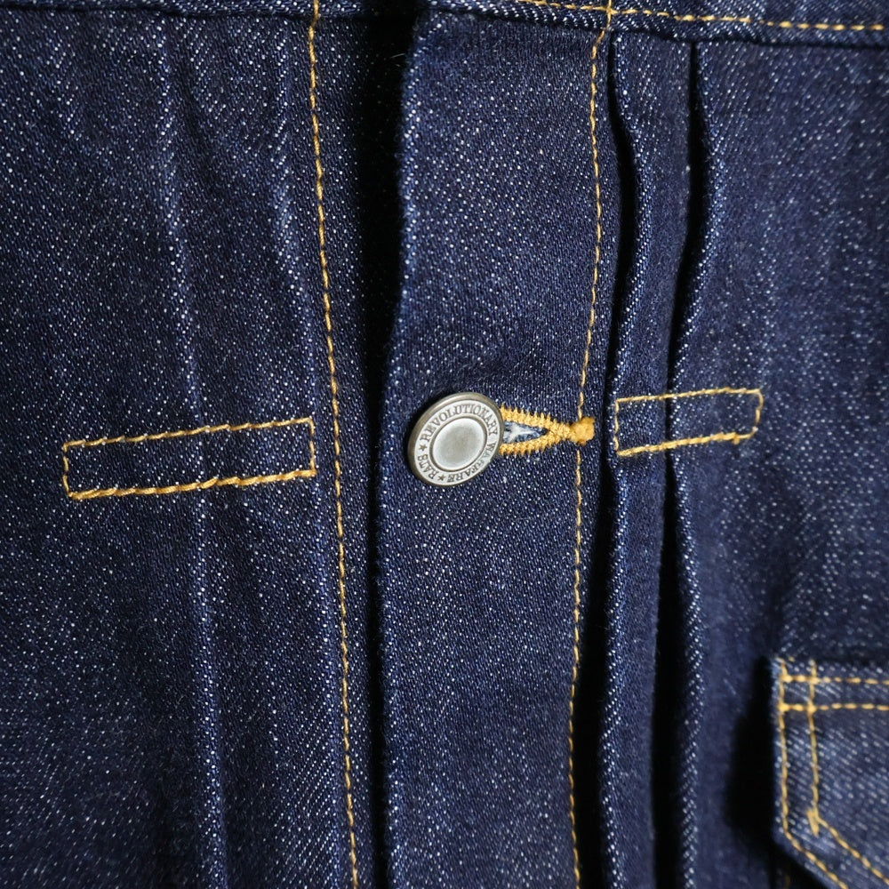 RATS(ラッツ) 1stサンプリング フロントポケット シンチバック デニムジャケット インディゴ RJ-0210B