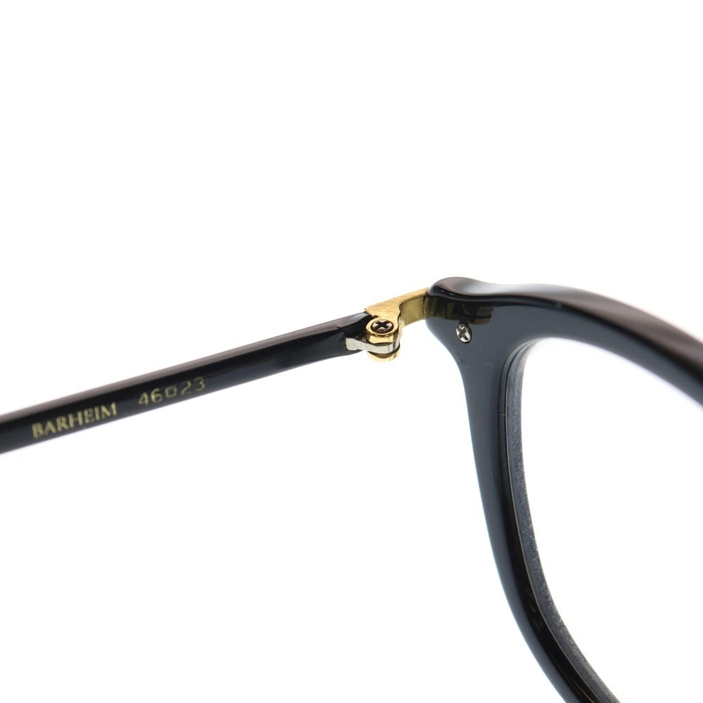 ayame(アヤメ) BARHEIM バルヘイム ボストンフレーム 眼鏡 アイウェア ブラック