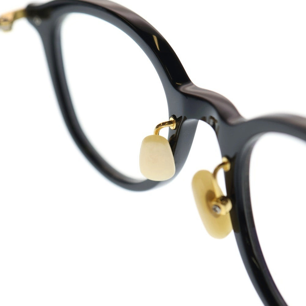 ayame(アヤメ) BARHEIM バルヘイム ボストンフレーム 眼鏡 アイウェア ブラック