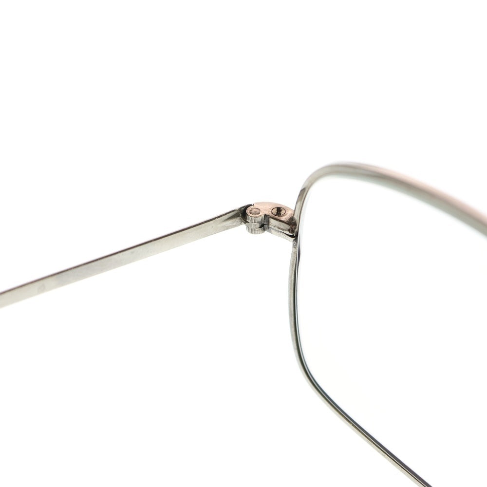 VINTAGE(ヴィンテージ) 50-60S VINTAGE FRENCH AVIATOR SUGLASSES ダブルブリッジ スクエア型 サングラス 眼鏡 アイウェア シルバー レディース