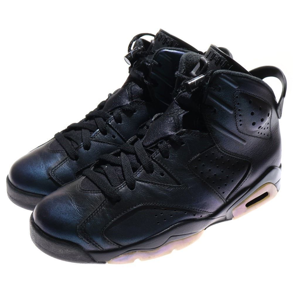 NIKE(ナイキ) AIR JORDAN 6 RETRO All Star 2017 Chameleon エアジョーダン6 レトロ オールスター ハイカットスニーカー ブラック US8.5/26.5cm 907961-015
