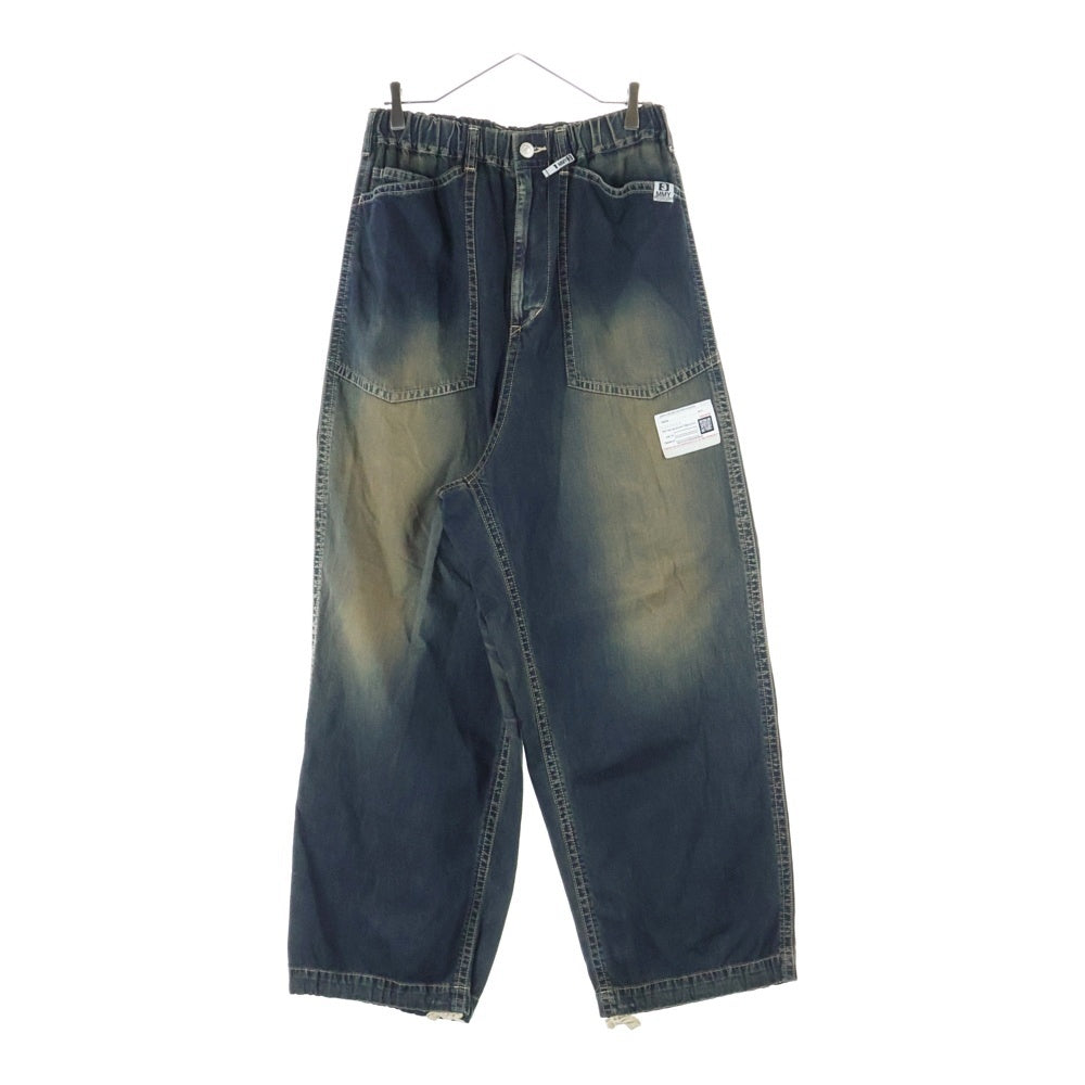 MAISON MIHARAYASUHIRO(メゾンミハラヤスヒロ) 24SS DENIM BAKER PANTS ベイカー デニムパンツ ジーンズ インディゴ A12PT022