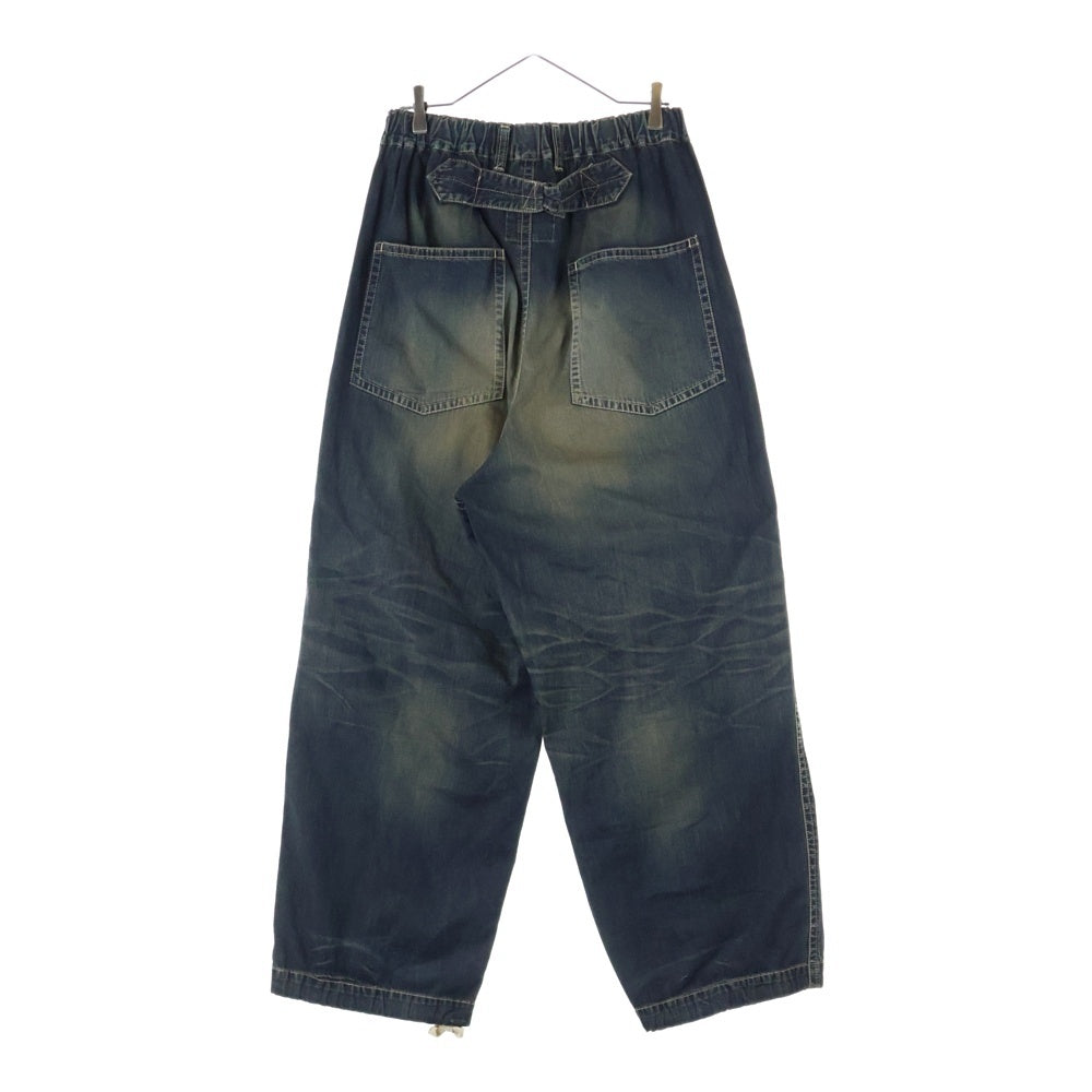 MAISON MIHARAYASUHIRO(メゾンミハラヤスヒロ) 24SS DENIM BAKER PANTS ベイカー デニムパンツ ジーンズ インディゴ A12PT022