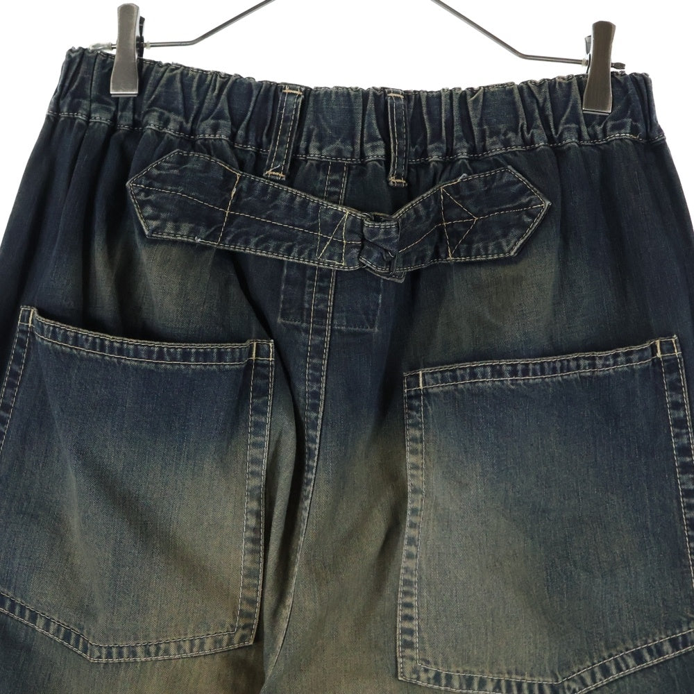 MAISON MIHARAYASUHIRO(メゾンミハラヤスヒロ) 24SS DENIM BAKER PANTS ベイカー デニムパンツ ジーンズ インディゴ A12PT022