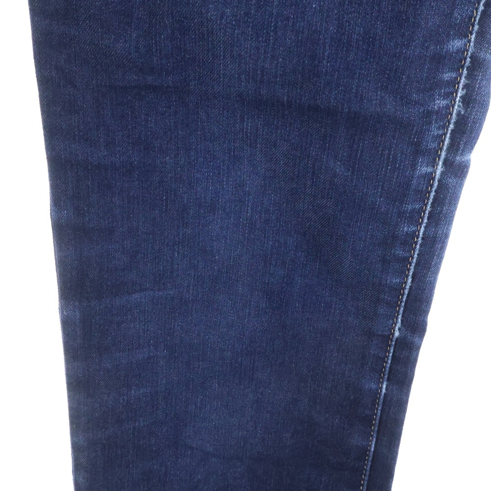 ARMANI(アルマーニ) バックストーンデザイン マルチポケット ジップアップ デニムパンツ インディゴ