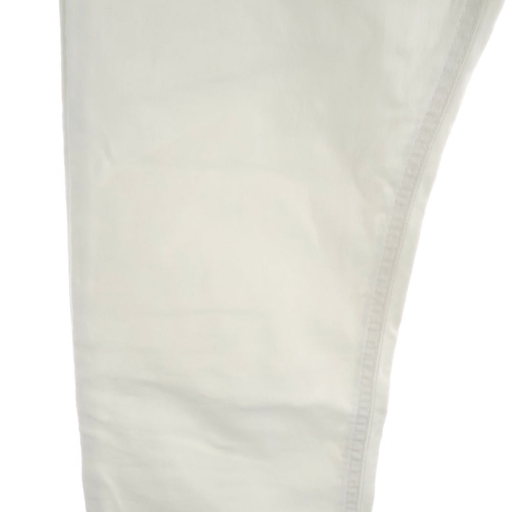 DIESEL(ディーゼル) マルチポケット ジップアップ ドローストリング デニムパンツ ホワイト 00ECALA6185BF03