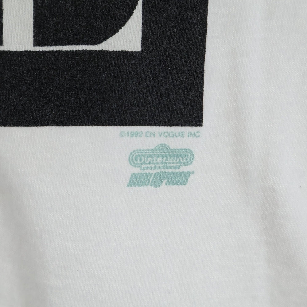 VINTAGE(ヴィンテージ) 90S VINTAGE EN VOGUE FUNKY DIVAS TEE ヴィンテージ アンヴォーグ ファンキーディヴァス HANESタグ 両面プリントTシャツ 半袖クルーネックカットソー ホワイト