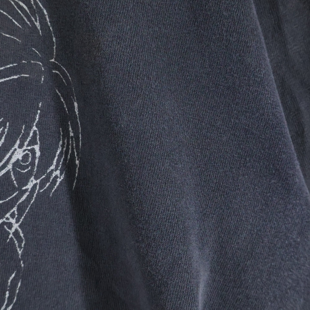VINTAGE(ヴィンテージ) 00S VINTAGE DEATH NOTE L TEE ヴィンテージ デスノート エルローライト メキシコ製 フロントプリントTシャツ 半袖クルーネックカットソー ブラック