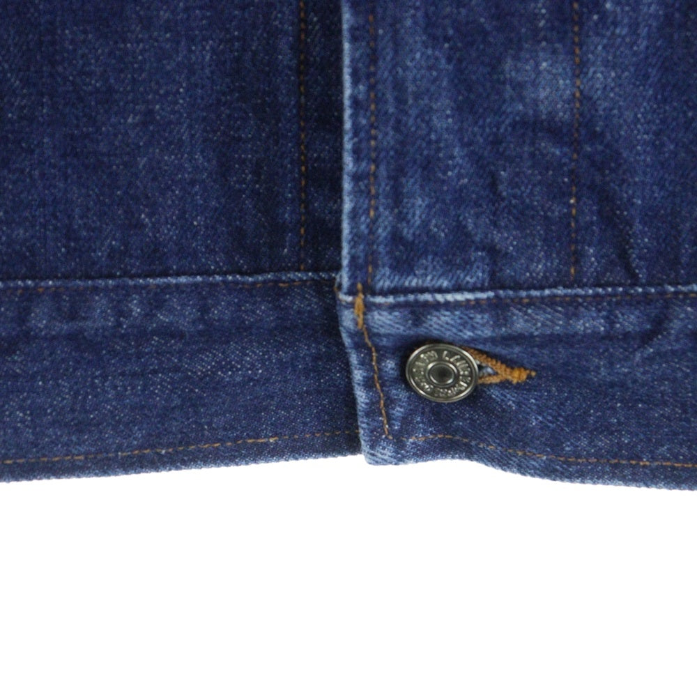 POLO RALPH LAUREN(ポロラルフローレン) 80S VINTAGE DENIM JACKET ヴィンテージ 白タグ 襟コーデュロイ デニムジャケット インディゴ