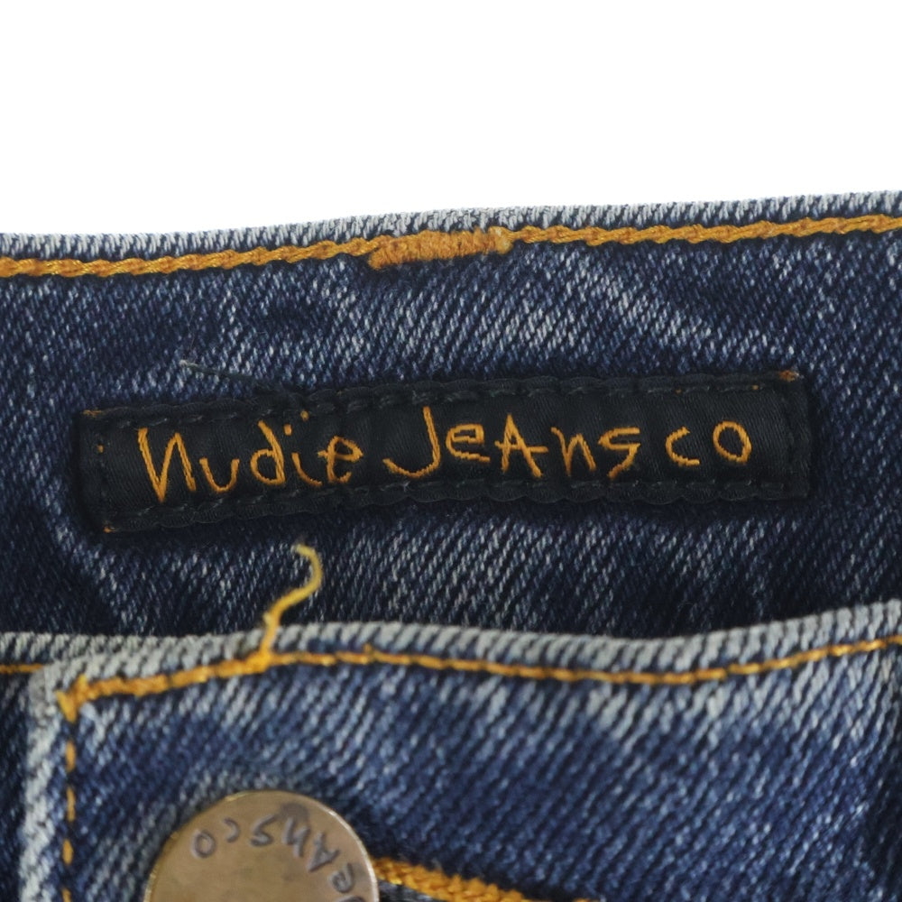 nudie jeans(ヌーディージーンズ) ジップフライ スキニーデニムパンツ インディゴ SE556628927701