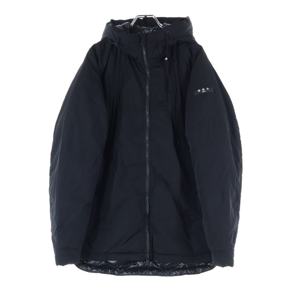 TATRAS(タトラス) 23AW IGLAILE イグライル ジップアップ フーデット グースダウンジャケット ブラック MTLA23A4181-D