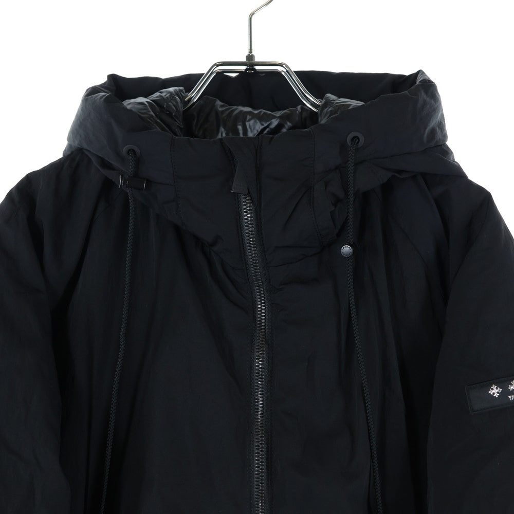 TATRAS(タトラス) 23AW IGLAILE イグライル ジップアップ フーデット グースダウンジャケット ブラック MTLA23A4181-D