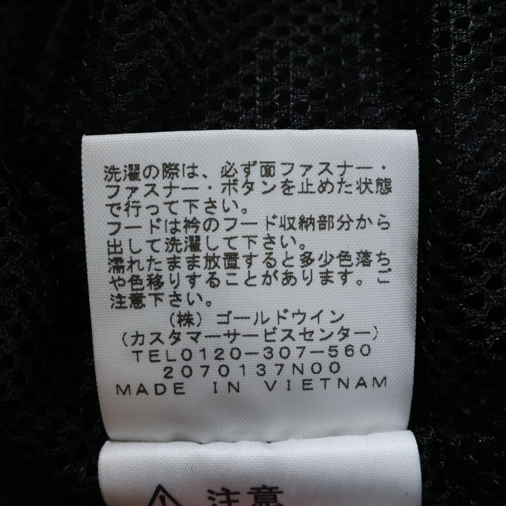THE NORTH FACE(ザノースフェイス) HYDRENA WIND JACKET ハイドレナ ウィンド ロゴデザイン ナイロンジャケット ブラック NP72131