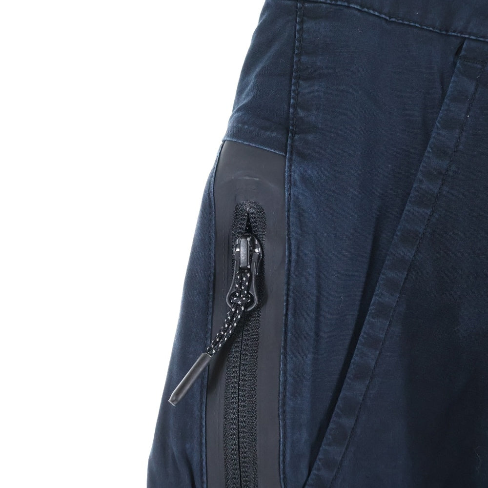 NIKE(ナイキ) ボンデッド ウーブン ロゴデザイン ジップアップ ジョガーカフパンツ ブラック 823364-010