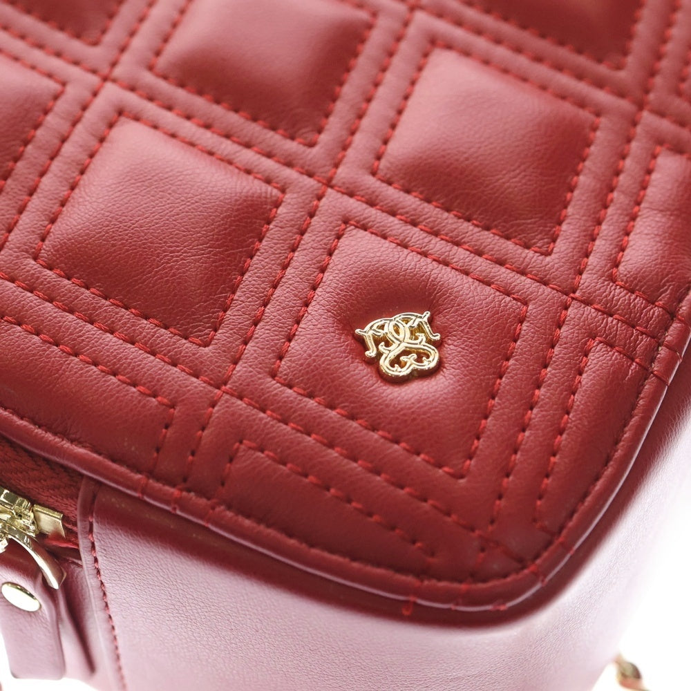 snidel(スナイデル) HEART COLLECTION ハートコレクション チェーンストラップ付 キルティングバッグ レディース レッド SWGB251683
