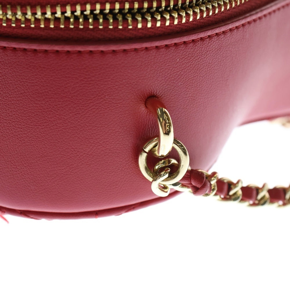snidel(スナイデル) HEART COLLECTION ハートコレクション チェーンストラップ付 キルティングバッグ レディース レッド SWGB251683