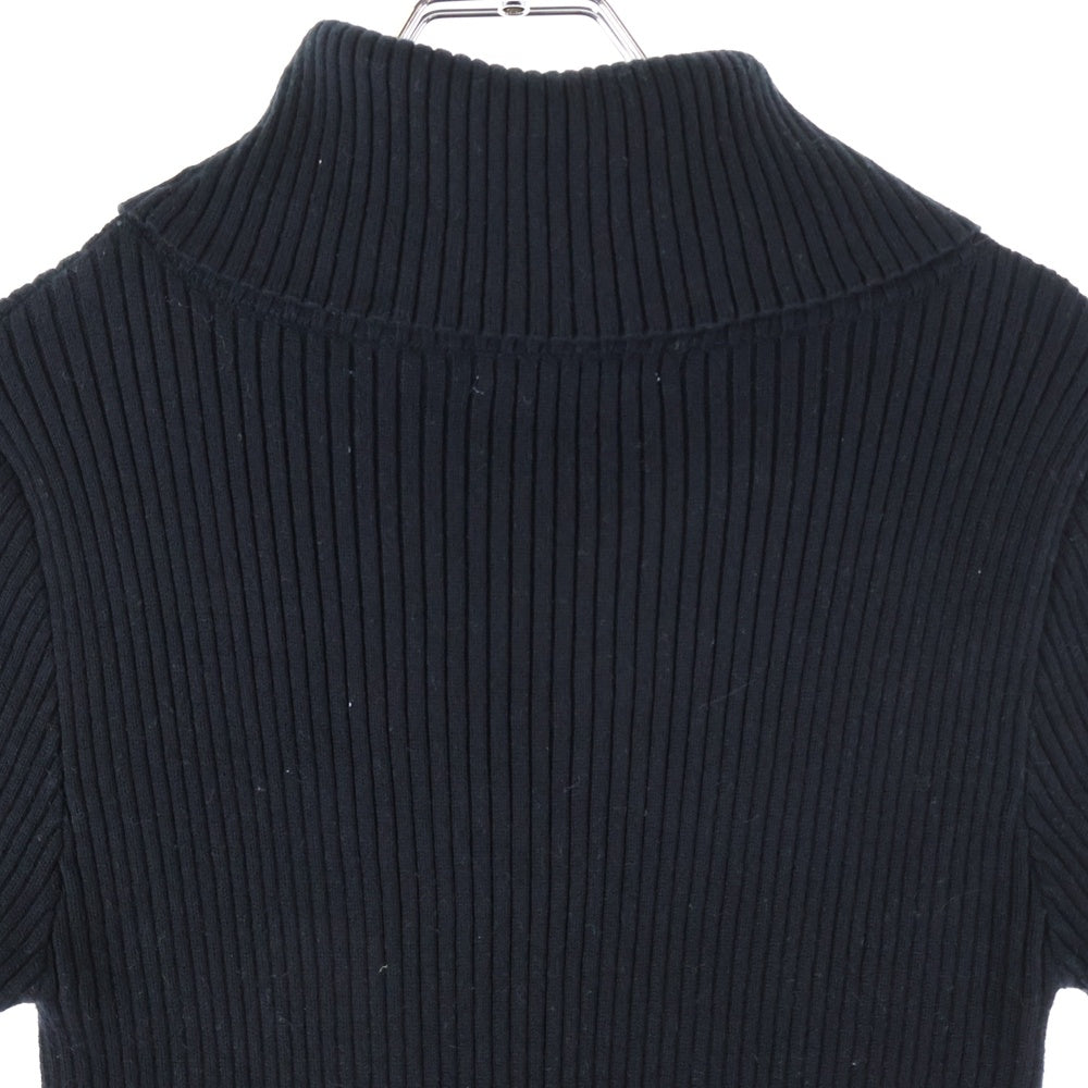 Chico(チコ) 22AW アームウォーマー タートルネック タイトニットワンピース レディース ブラック CHZ1022109A0005