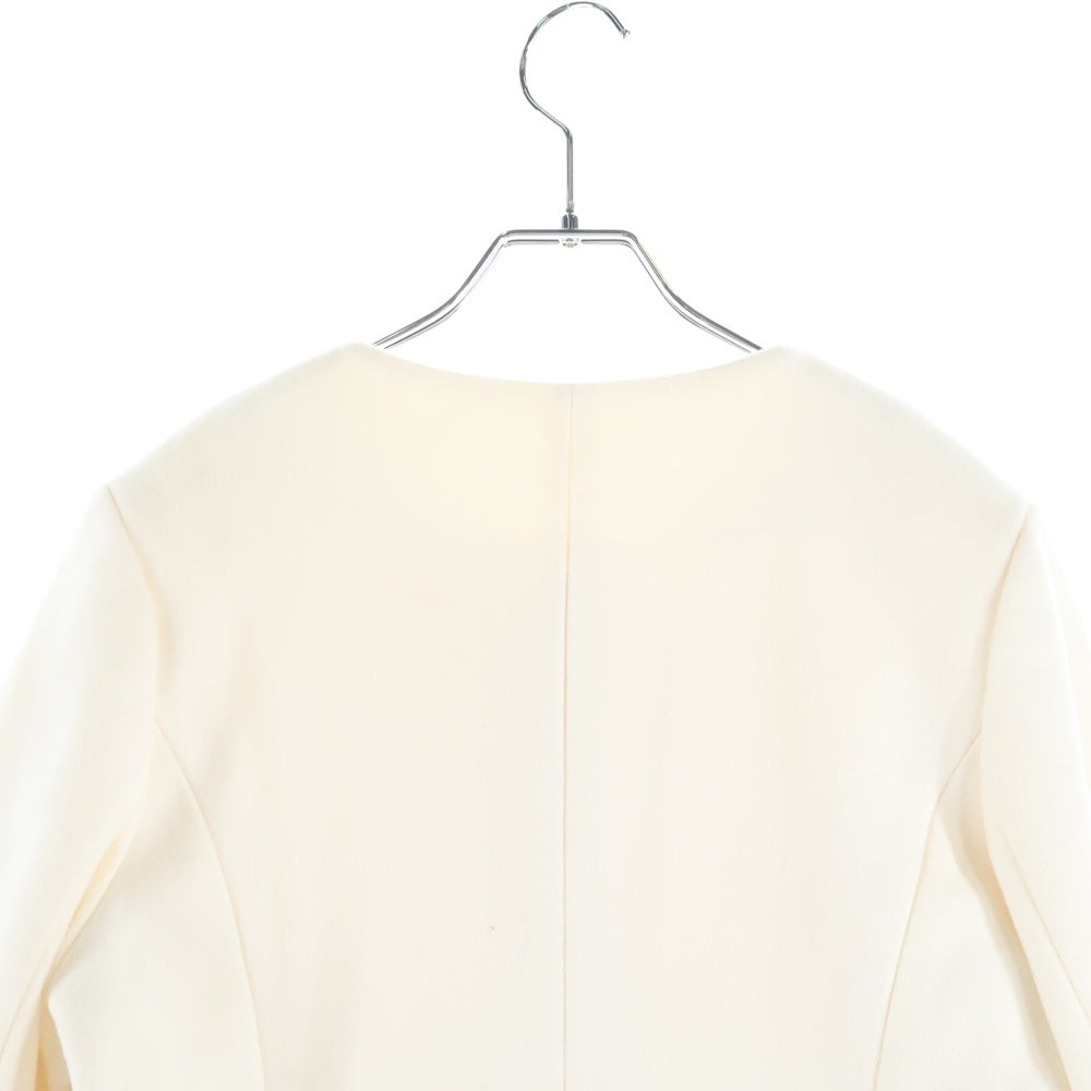 NO BRAND(ノーブランド) tocco closet トッコクローゼット ファーティペット付き フェイクウールコート アイボリー レディース 186-184773