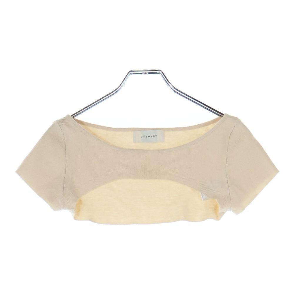 NO BRAND(ノーブランド) ANDMARY アンドマリー KHY CHECK SET ショート丈ニットセット チェック柄 プリーツ ミニワンピース ベージュ/ブラウン レディース AM1015