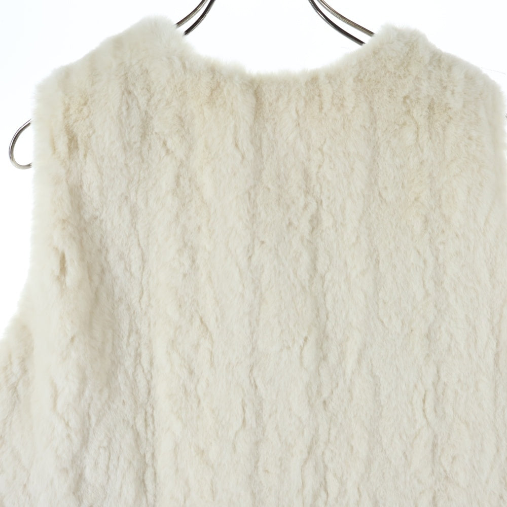 Chico(チコ) エコファー ライナーキルティング ベスト ホワイト レディース CHZ1022107A0004