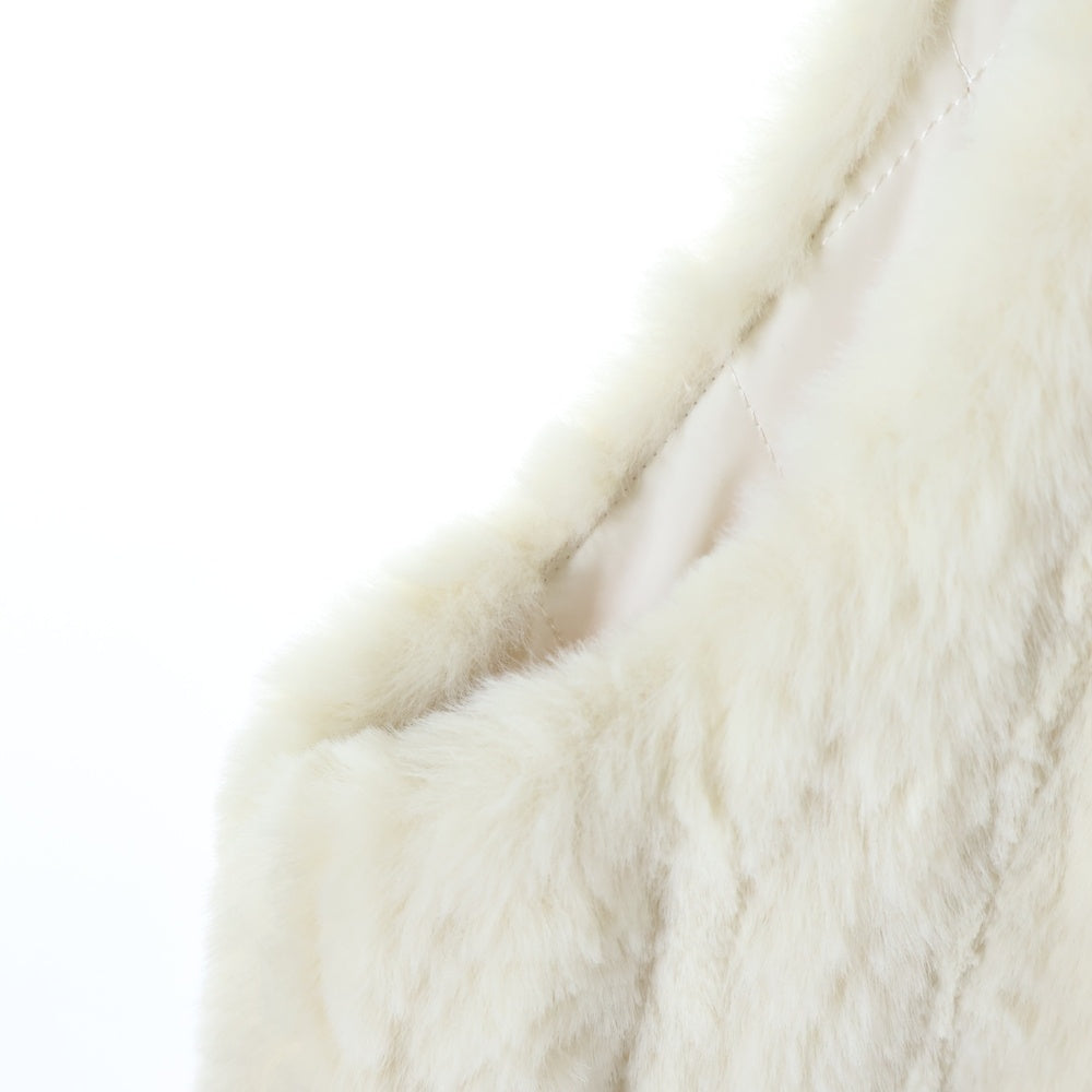 Chico(チコ) エコファー ライナーキルティング ベスト ホワイト レディース CHZ1022107A0004