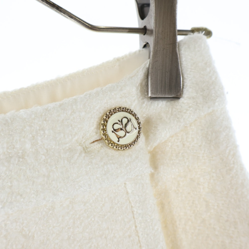 snidel(スナイデル) ツイードキュロットパンツ ホワイト レディース SWFP235125