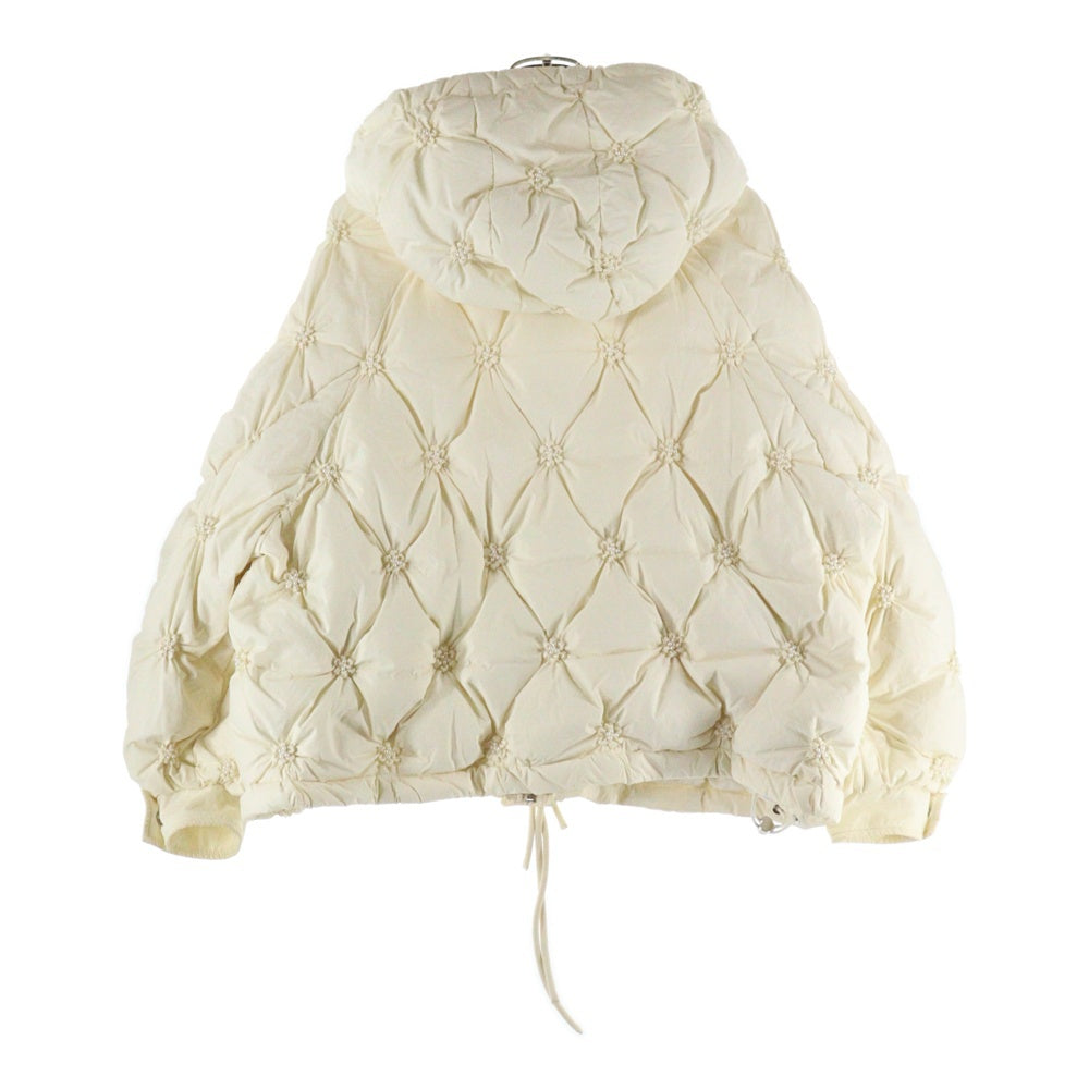 KUOSE(クオセ) PUFFER JACKET シャーリングデザイン フーデッド パフ