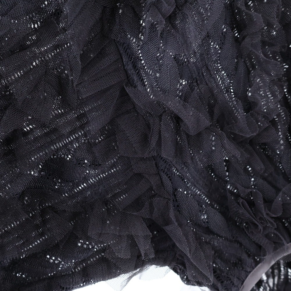 snidel(スナイデル) チュールフリル リボンカーディガン グレー レディース SWFB242084