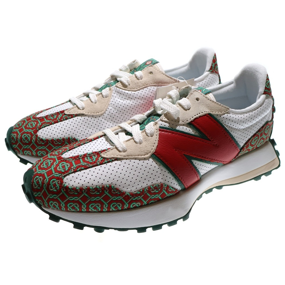 New Balance(ニューバランス) ×CASABLANCA MS327CAA RED MONOGRAM カサブランカ レッドモノグラム ローカットスニーカー マルチ US9.5/27.5cm