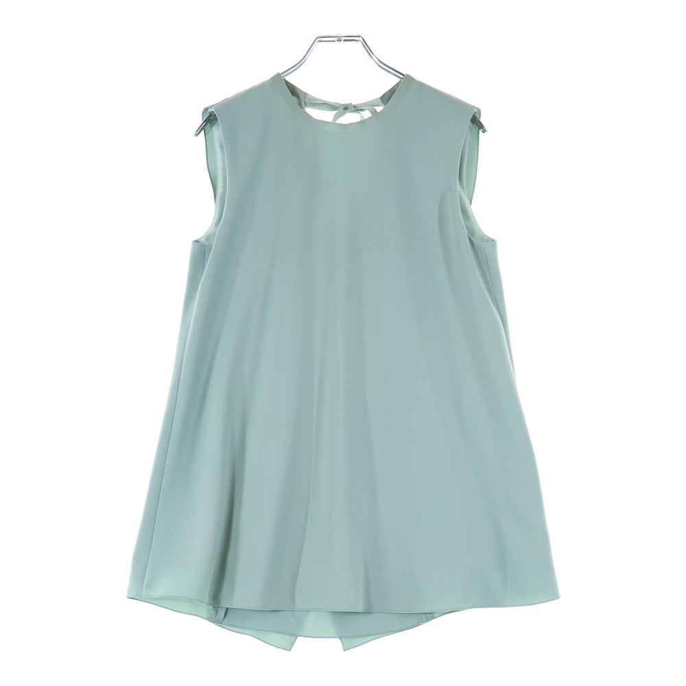 FOXEY(フォクシー) イザベルラッフルタンク ノースリーブブラウス カットソー レディース グリーン 38637-NSTFN120PR