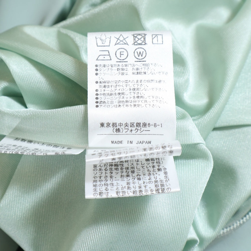 FOXEY(フォクシー) イザベルラッフルタンク ノースリーブブラウス カットソー レディース グリーン 38637-NSTFN120PR