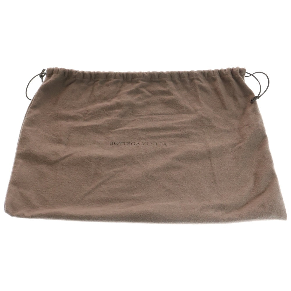 BOTTEGA VENETA(ボッテガヴェネタ) イントレチャート レザークラッチバッグ オレンジ 406021 レディース