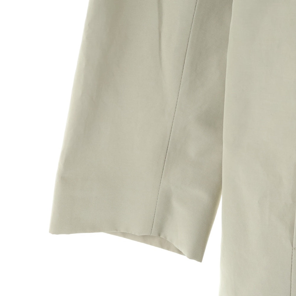 PRADA(プラダ) シルク混 ナイロンステンカラーコート レディース ベージュ 290310