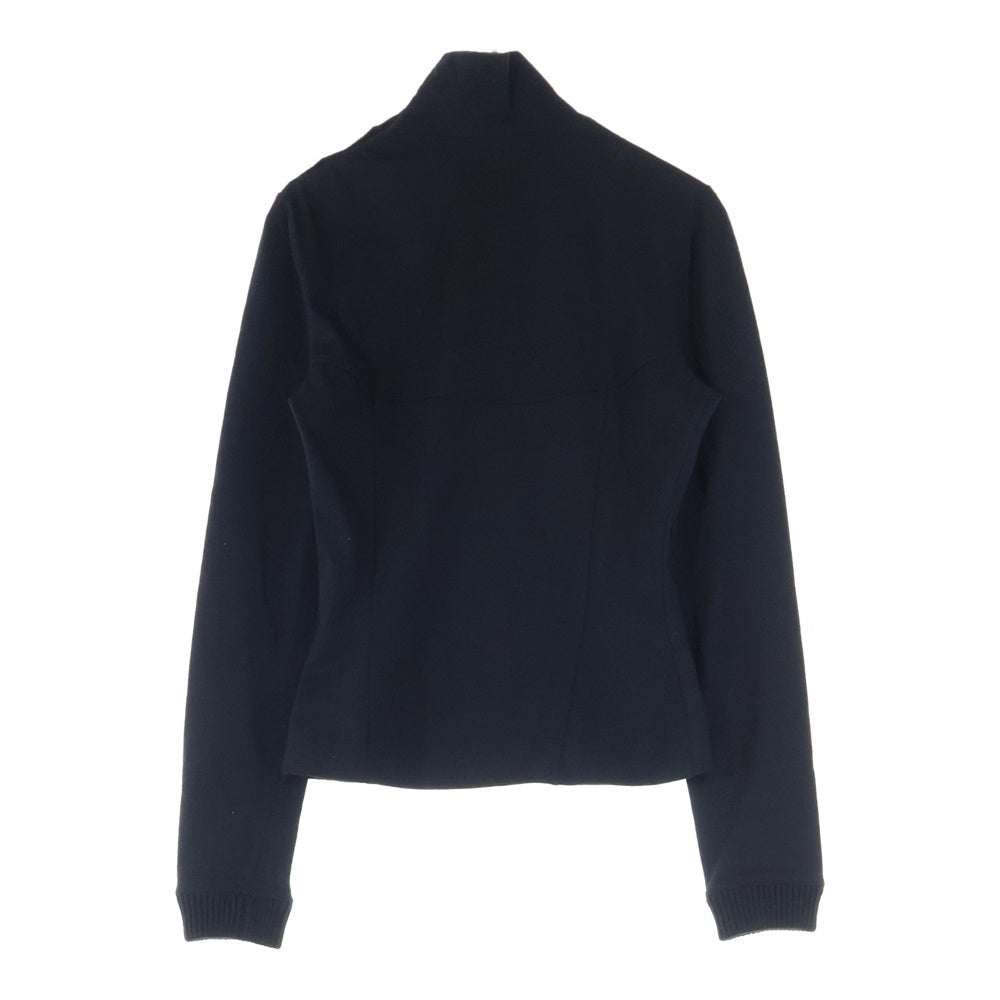 LOUIS VUITTON(ルイヴィトン) ショルダースナップ ハイネック長袖Tシャツ カットソー レディース ブラック