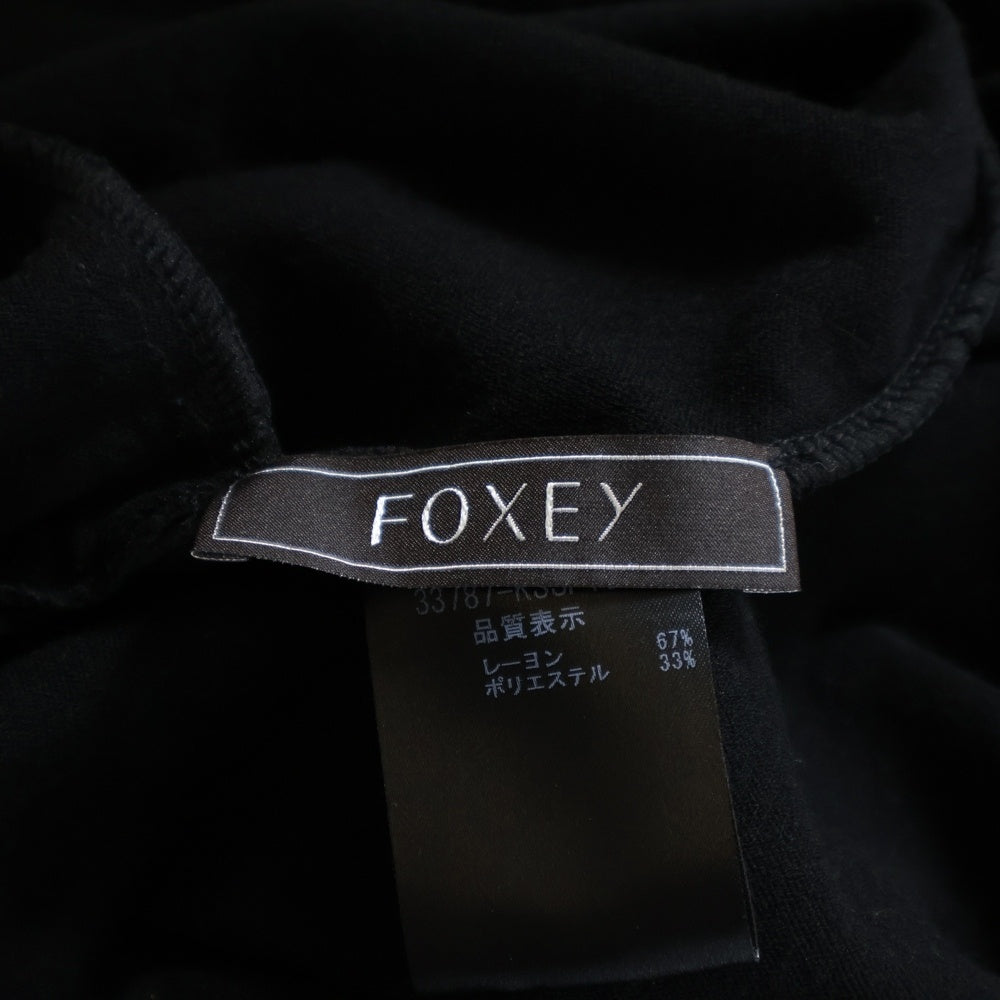 FOXEY(フォクシー) BOUTIQUE ブティーク ラップミニスカート レディース ブラック 33787-KSSFY03D