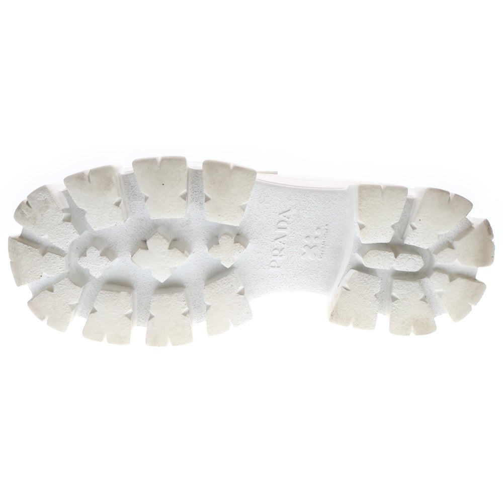 PRADA(プラダ) Monolith Pointy Brushed Leather Loafers モノリス