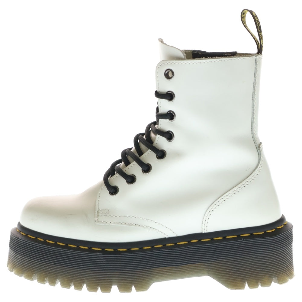 Dr.Martens(ドクターマーチン) JADON 8EYE BOOT ジェイドン 8ホール ハイソール レザーブーツ ホワイト 15265100 レディース