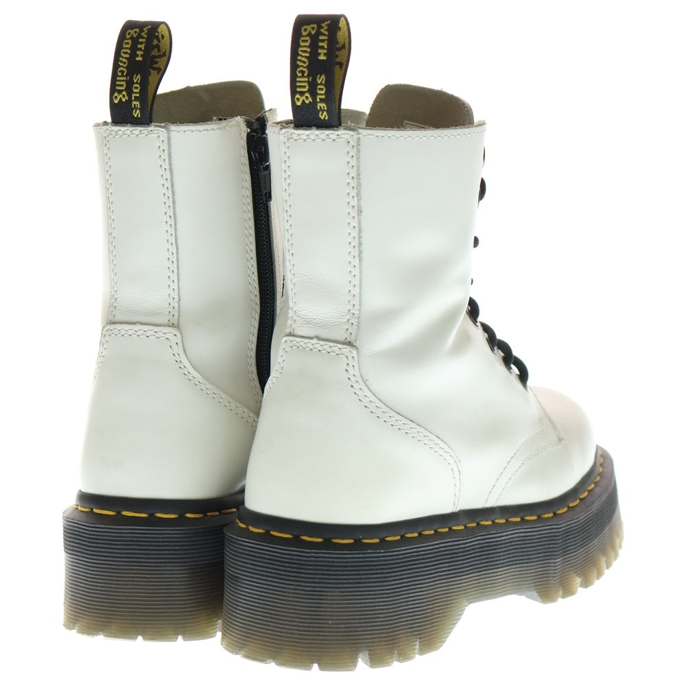 Dr.Martens(ドクターマーチン) JADON 8EYE BOOT ジェイドン 8ホール ハイソール レザーブーツ ホワイト 15265100 レディース
