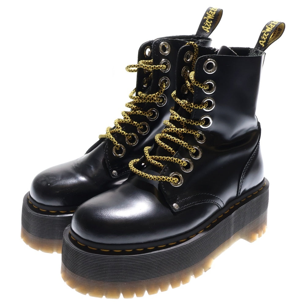 Dr.Martens(ドクターマーチン) JADON MAX8 BOOT ジェイドン 8ホール レザーブーツ ブラック 25566001 レディース